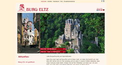 Desktop Screenshot of burg-eltz.de